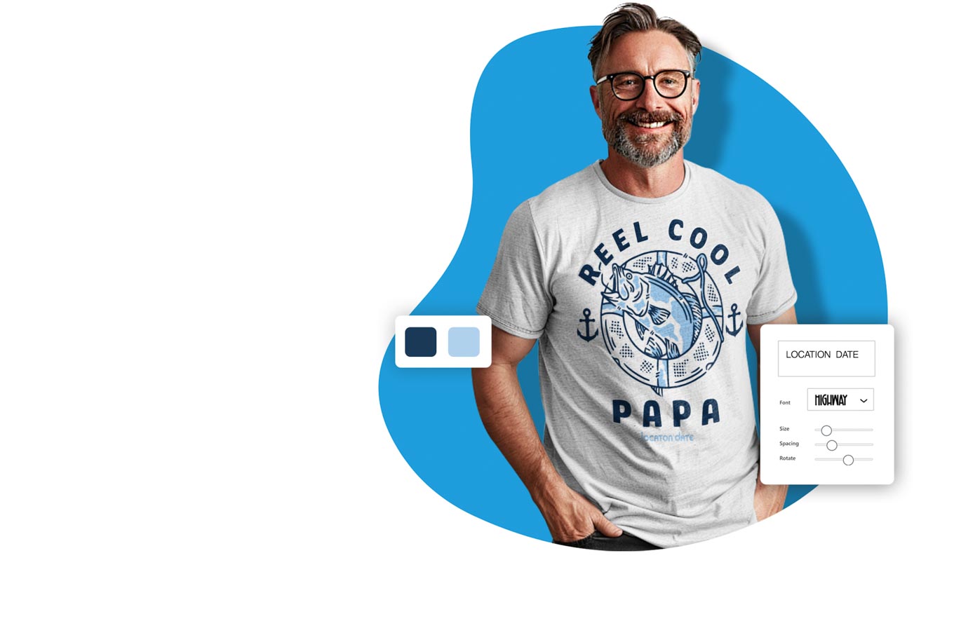 Create Custom Fathers Day Shirts