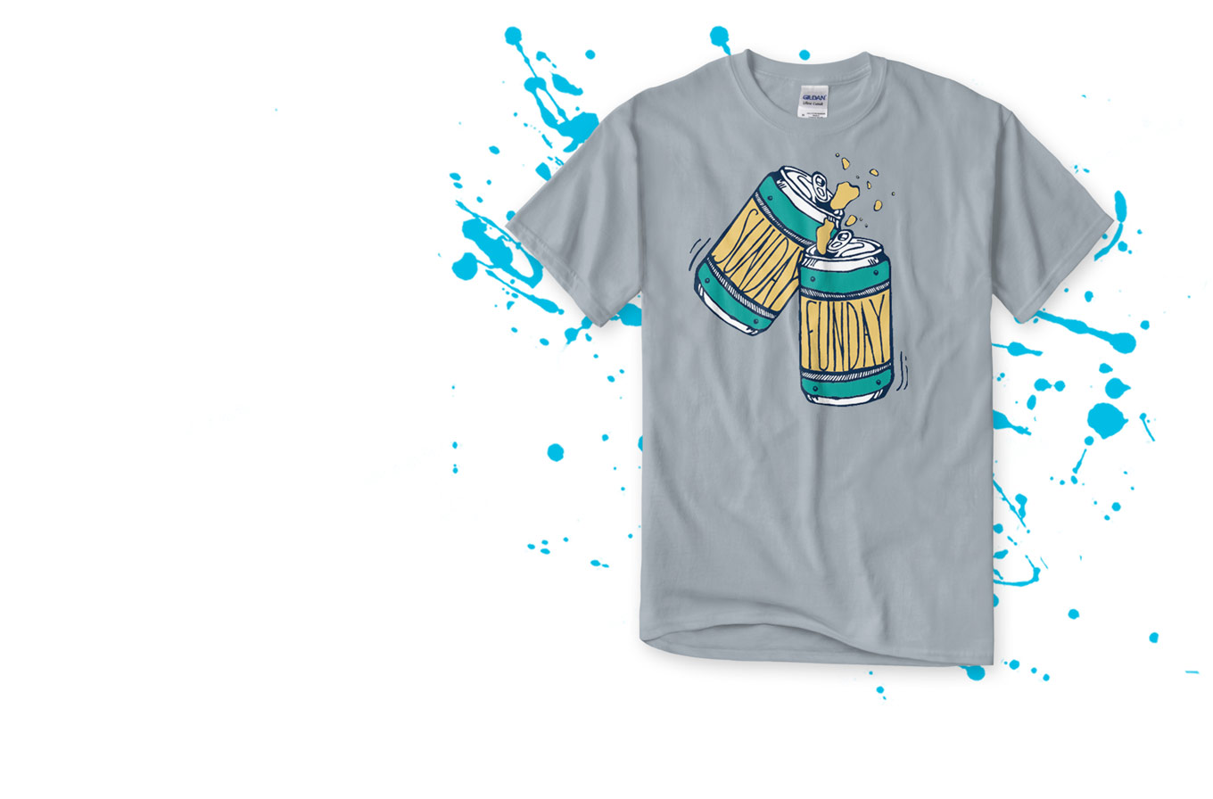 Create Beer Pong T-Shirts