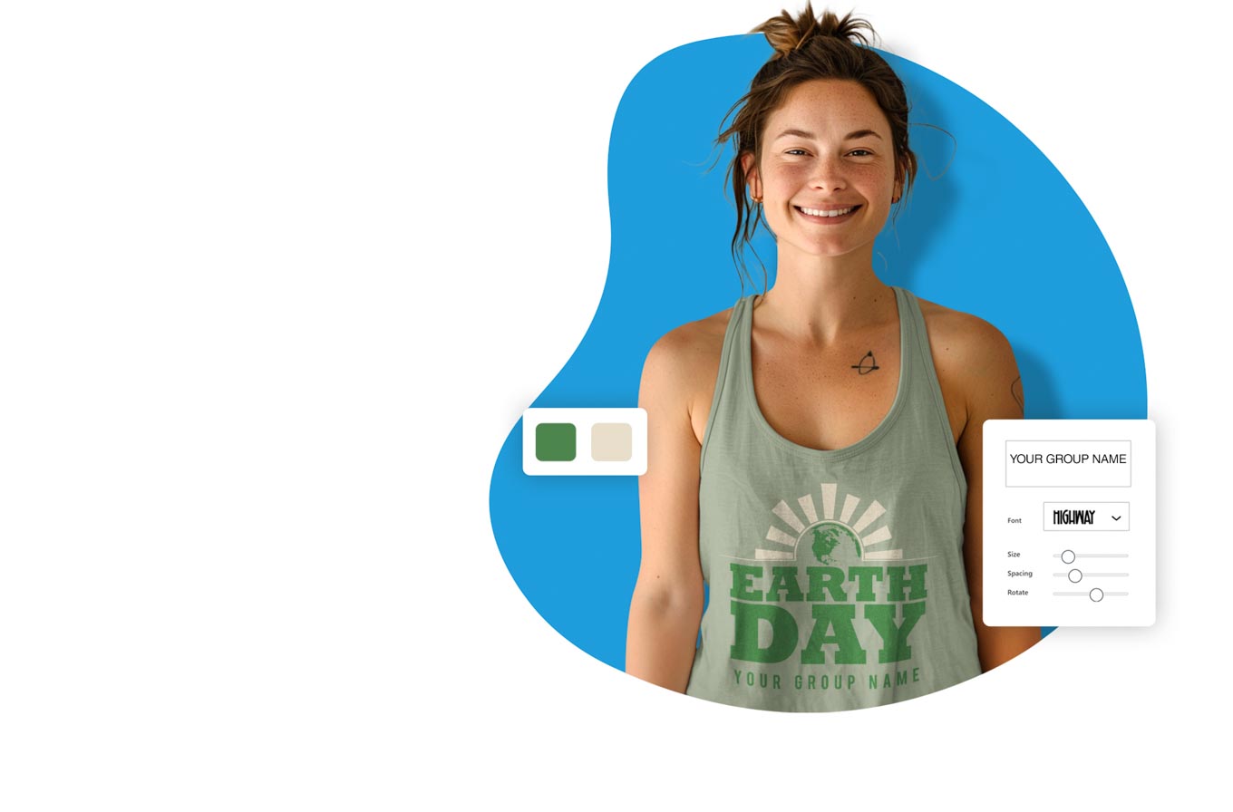 Create Custom Earth Day Shirts