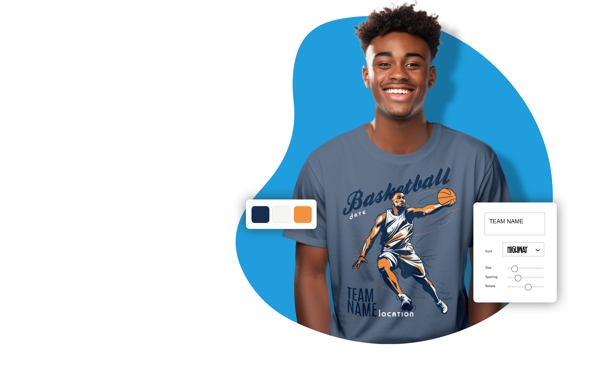 Custom Basketball T-Shirts