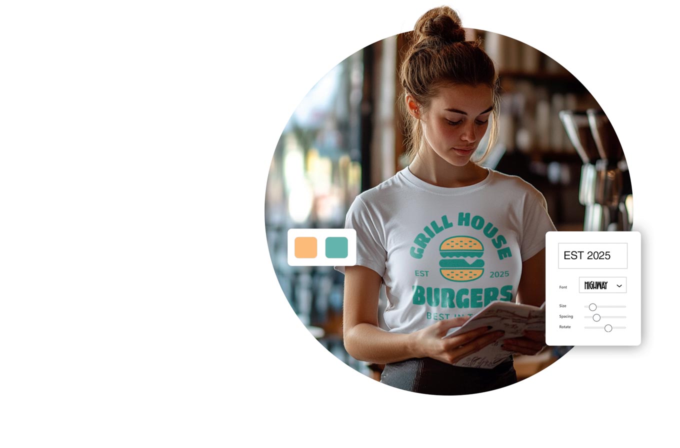 Custom Restaurant T-Shirts for Staff and Merch