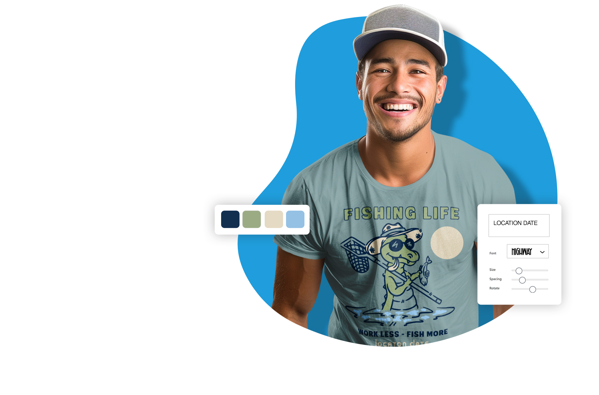 Design Fishing T-Shirts