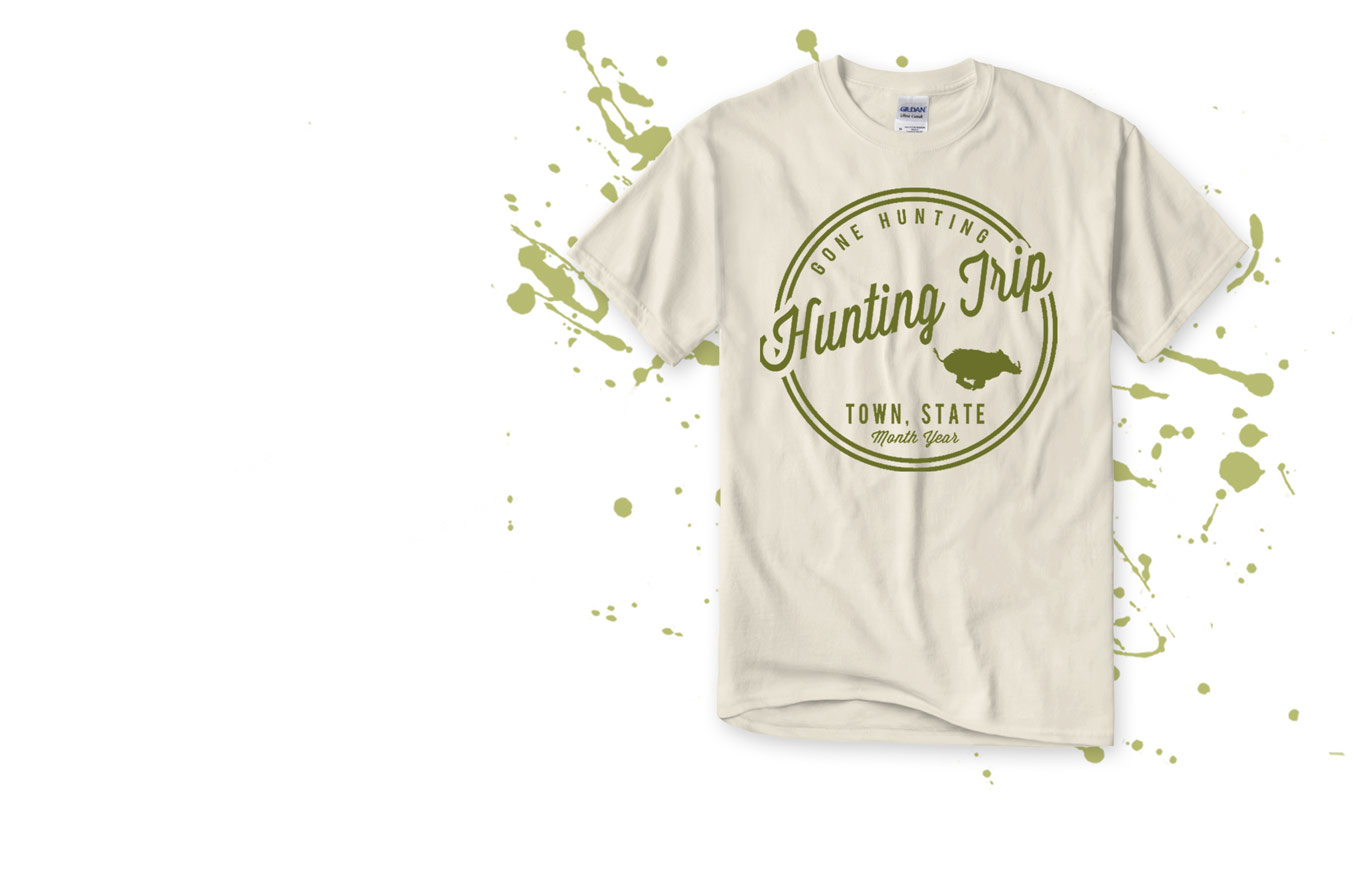 Create Hunting Shirts