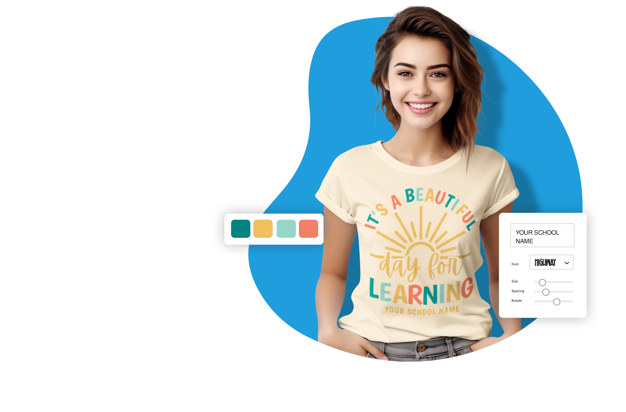 Create T-Shirts for your Teachers