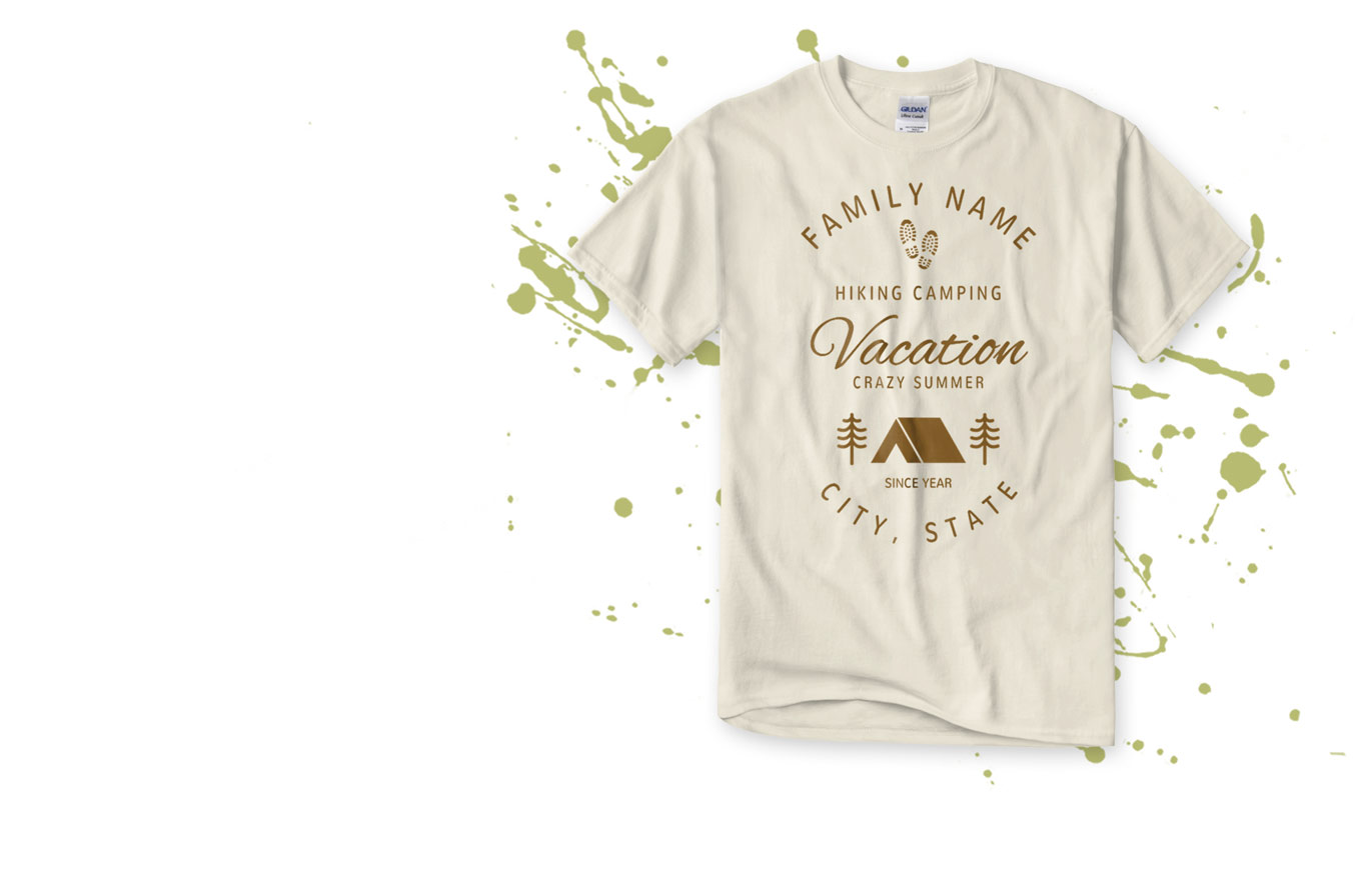 Create Hiking Shirts