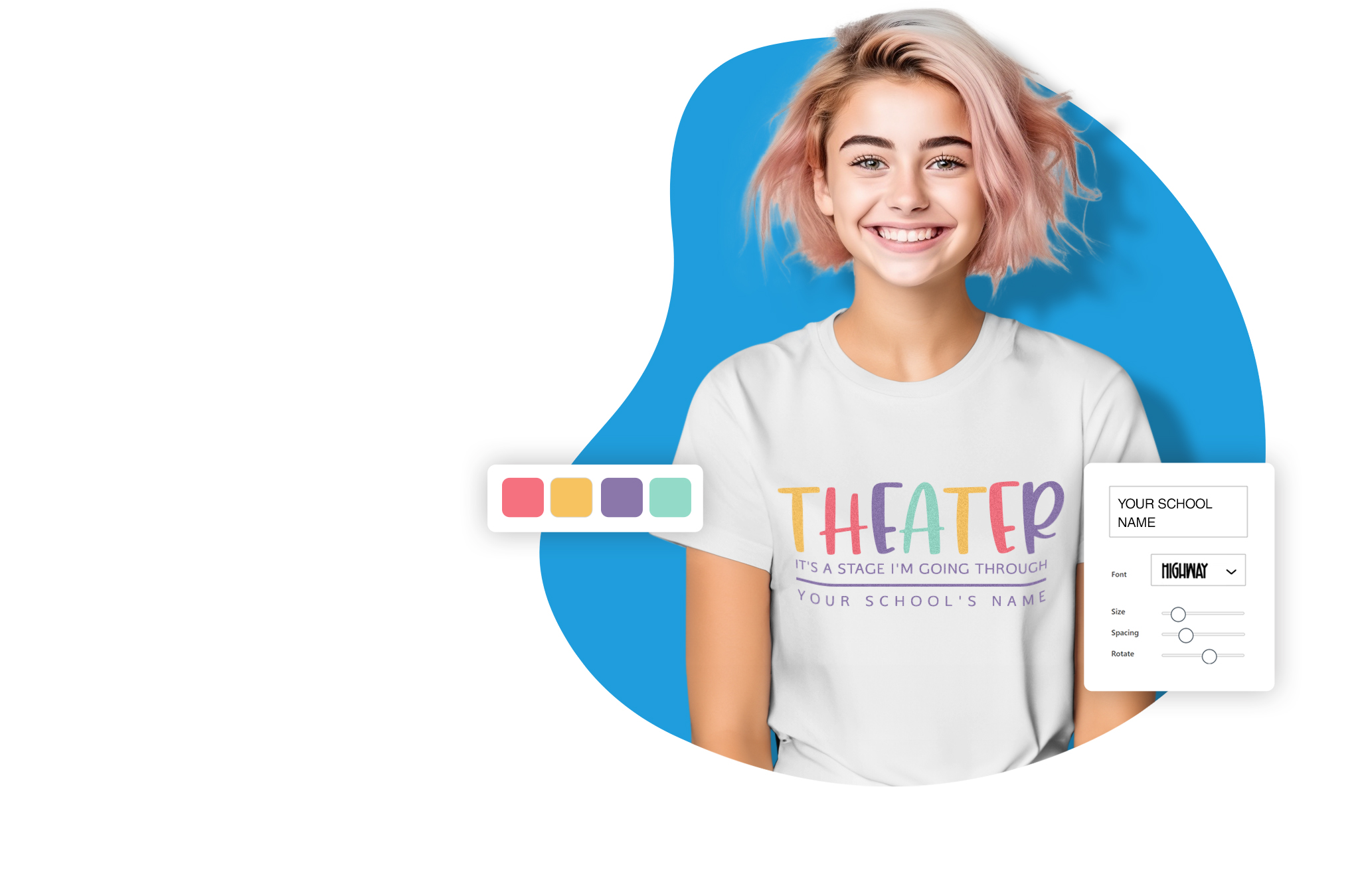 Create Drama Club Shirts