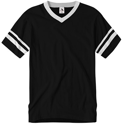 Augusta Sportswear Stripe Jersey Tee