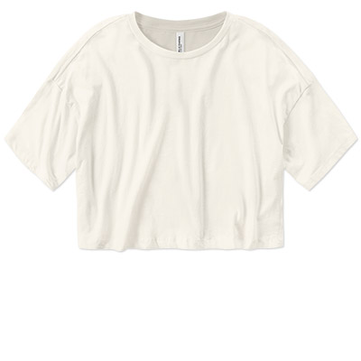 Ladies Jersey Crop Tee