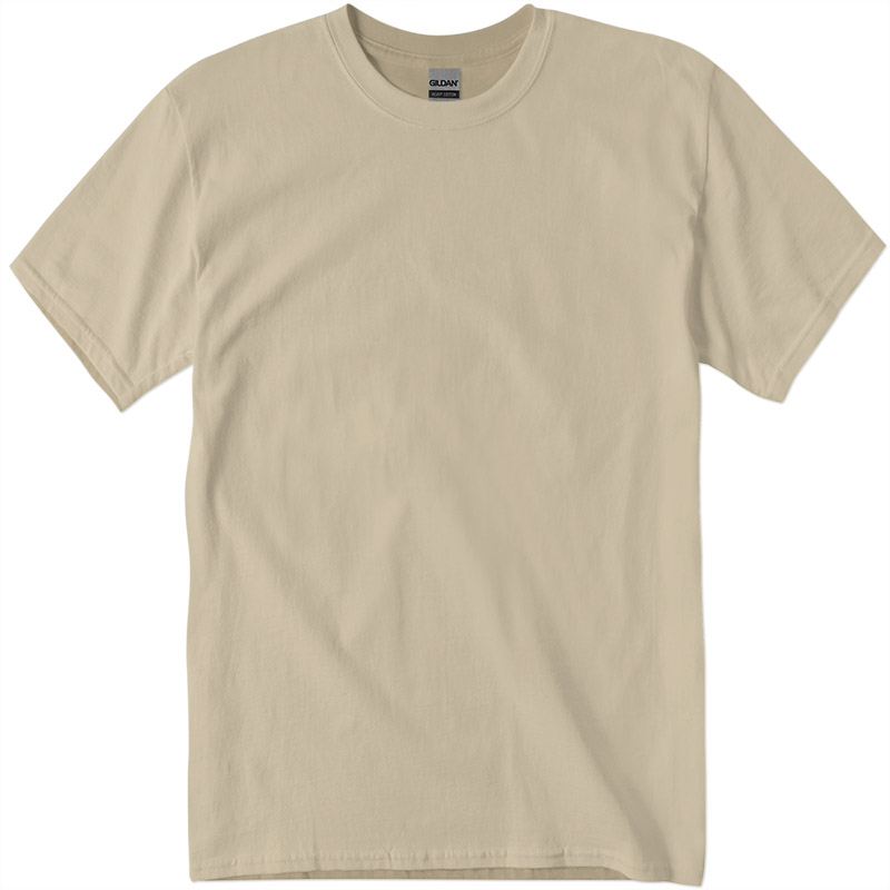 Gildan Cotton Tee - Sand