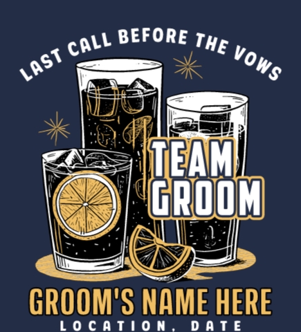 Bachelor Party Ideas - Custom Bachelor Party Shirts at UberPrints.com