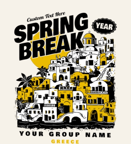 Spring Break t-shirt design 20