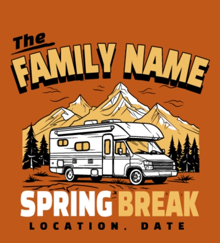 Spring Break t-shirt design 15