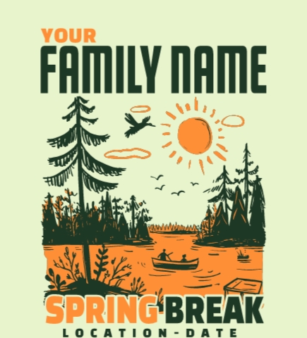 Spring Break t-shirt design 23