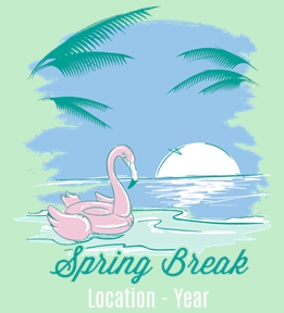 Spring Break t-shirt design 50