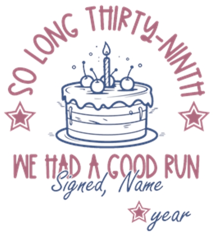 Birthday t-shirt design 27