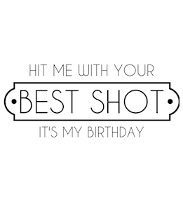 Birthday t-shirt design 43