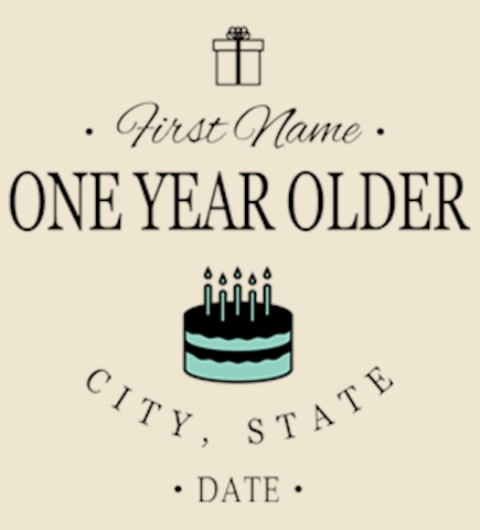 Birthday t-shirt design 29