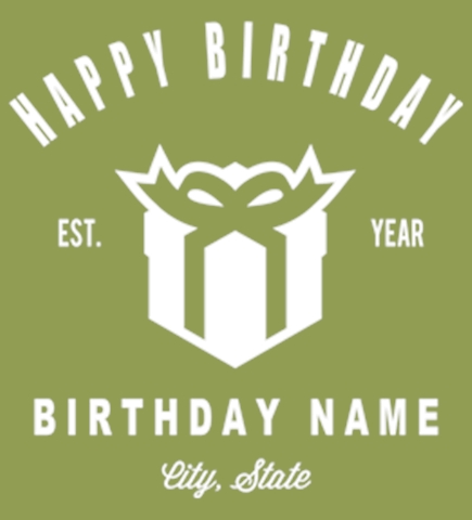 Birthday t-shirt design 55