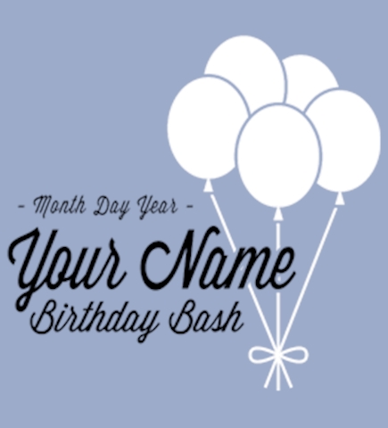 Birthday t-shirt design 38