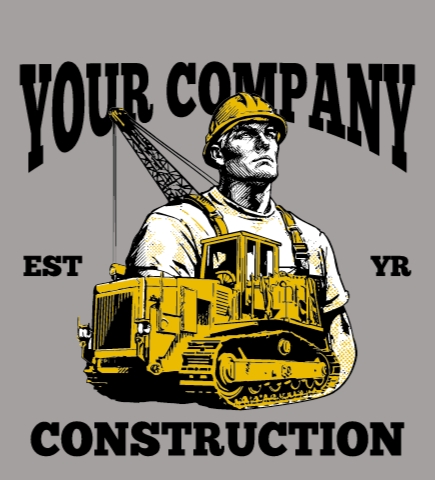 Construction t-shirt design 7