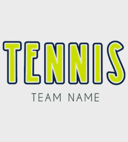 Tennis t-shirt design 21