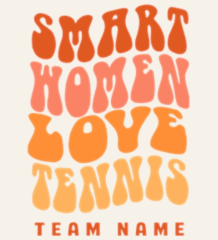 Tennis t-shirt design 27
