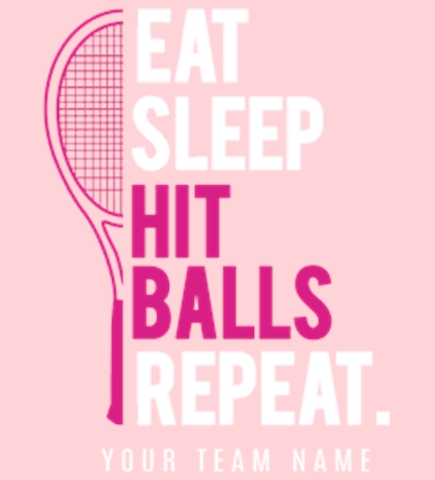 Tennis t-shirt design 13