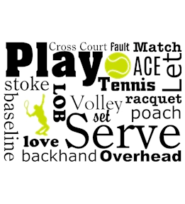 Tennis t-shirt design 74