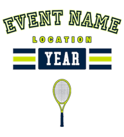 Custom Tennis T-Shirts - Design Shirts Online - UberPrints.com