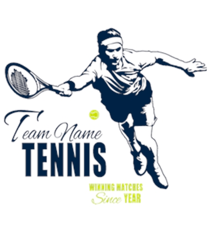 Tennis t-shirt design 66