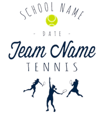 Tennis t-shirt design 47