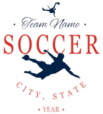 Soccer t-shirt design 14