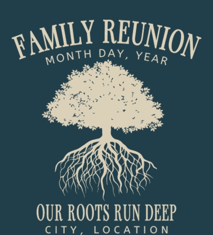 Family Reunion t-shirt design 64