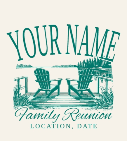 Family Reunion t-shirt design 26