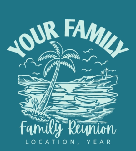 Family Reunion t-shirt design 25