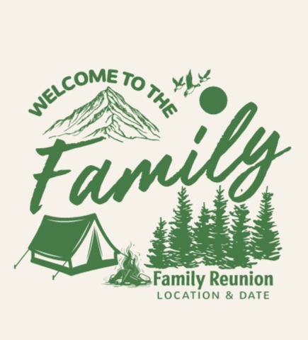 Family Reunion t-shirt design 66