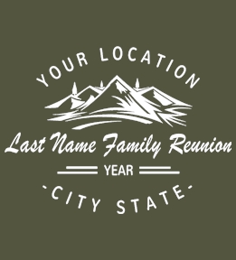 Family Reunion t-shirt design 37