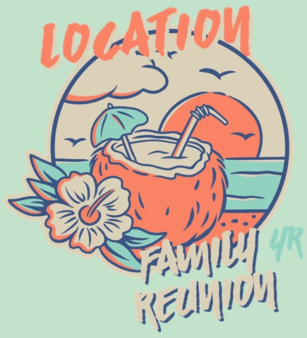 Family Reunion t-shirt design 56