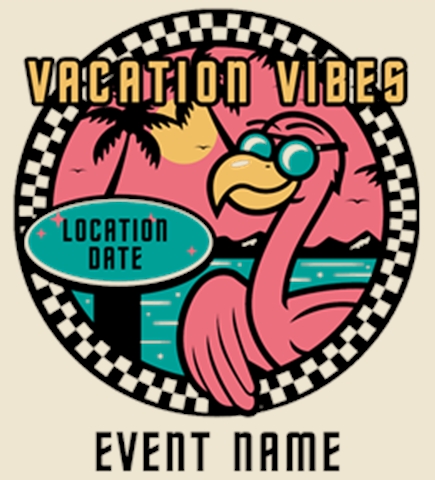 Beach t-shirt design 50