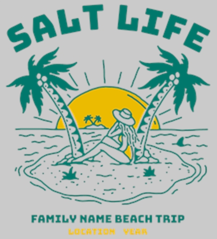 Beach t-shirt design 33