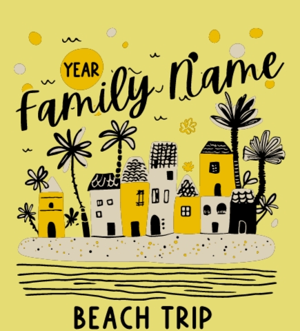 Beach t-shirt design 65