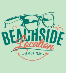 Beach t-shirt design 45