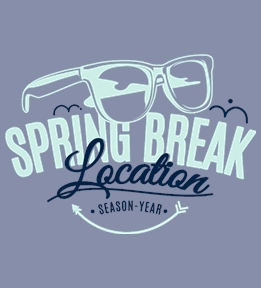 Spring Break t-shirt design 60