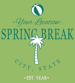 Spring Break t-shirt design 59