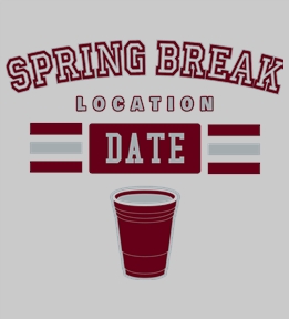 Spring Break t-shirt design 58