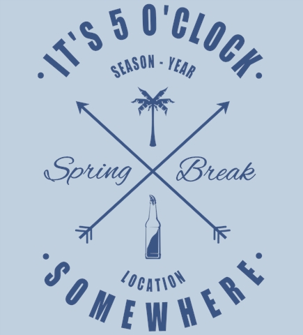 Spring Break t-shirt design 56