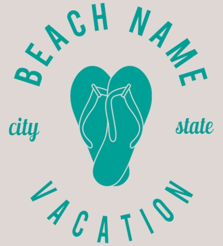 Beach t-shirt design 73