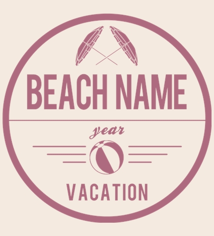 Beach t-shirt design 70