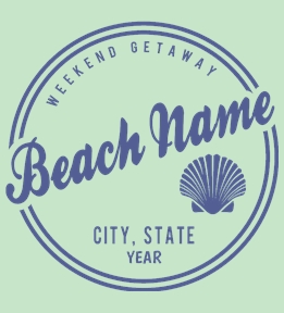 Beach t-shirt design 47