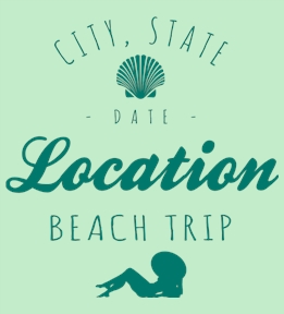 Beach t-shirt design 81